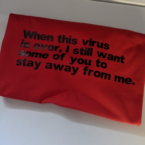 ππ₯HOST PICK π₯π VIRUS Coronavirus Covid-19 Tee - Picture 4 of 8
